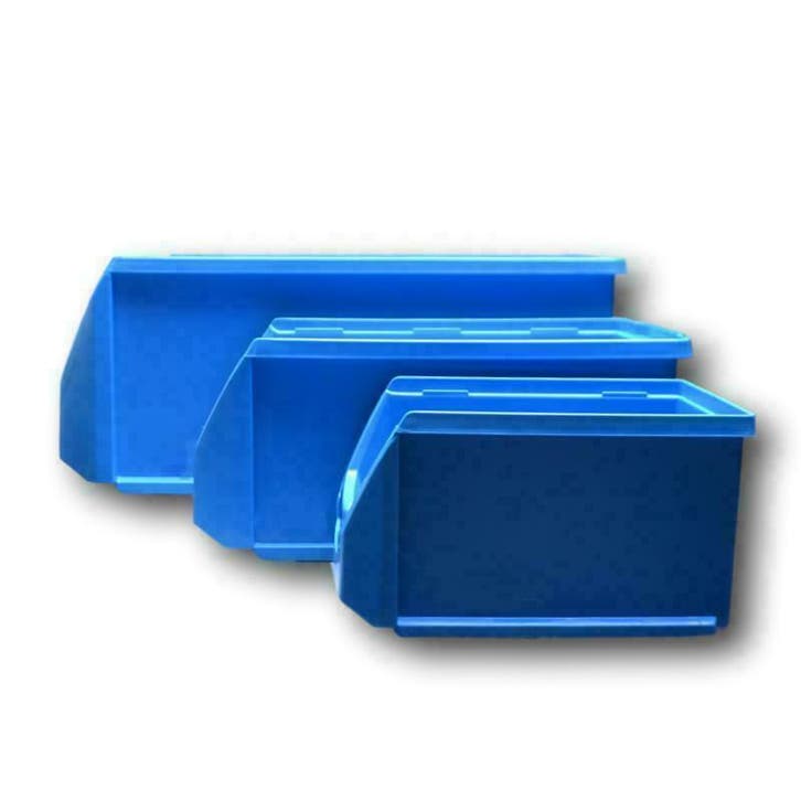 Magazijnbak Kunststof 51x31x20cm Geel of Zwart  Grijpbakken, Zakelijke goederen, Kantoor en Winkelinrichting | Magazijn, Stelling en Opslag