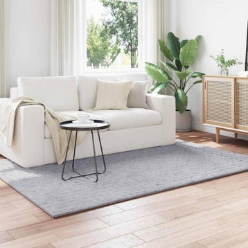 vidaXL Vloerkleden Rechthoekig SIROLO Grijs 230 x 160 cm, Verzenden, Nieuw, Grijs