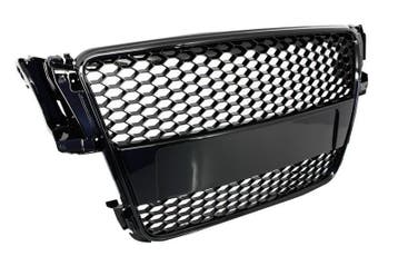 Grill Audi A5 8T (2007-2011) RS Design Piano Black, Ophalen of Verzenden, Nieuw