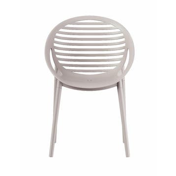 Eetkamerstoel  Kunststof Beige - Kuipstoel Beige - Stoel, Huis en Inrichting, Stoelen, Ophalen of Verzenden, Nieuw