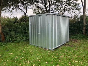 Goedkope demontabele opslagcontainer te koop / 3x2 meter!