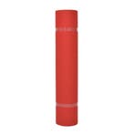 vidaXL Tapijt Effen Rood 1 x 24 m Stof, Verzenden, Nieuw