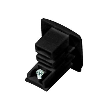 EIND PLUG | 3-FASE RAIL | ZWART, Nieuw