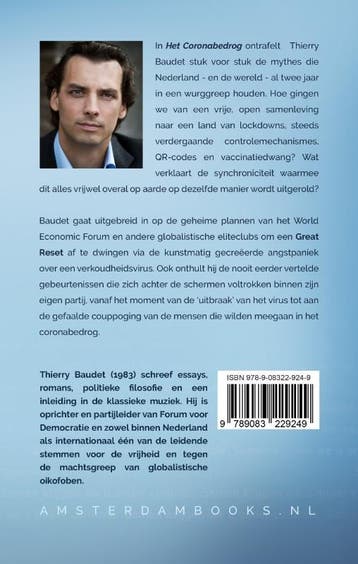 Het coronabedrog 9789083229249 Thierry Baudet, Verzenden, Gelezen, Thierry Baudet