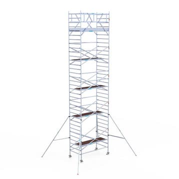 Rolsteiger Original 135x250 11,2m werkhoogte vrijstaand, Verzenden, Nieuw, Rolsteiger of Kamersteiger, 5 meter of hoger
