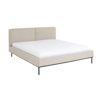 *WOONWINKEL* Kare Design East Side 2-persoons Bedframe Beige, Huis en Inrichting, Slaapkamer | Bedden, Verzenden, Nieuw, Beige