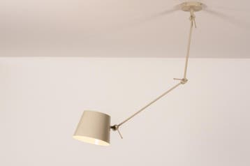 Rietveld Hanglampen - Beige, Zand - Metaal, Verzenden, Nieuw