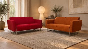 NIEUW GESTOFFEERD Artifort Mare 2x Loveseat + GARANTIE, Design Bank Bankstel Zetel 2-Zits Artifort, 150 tot 200 cm, 75 tot 100 cm