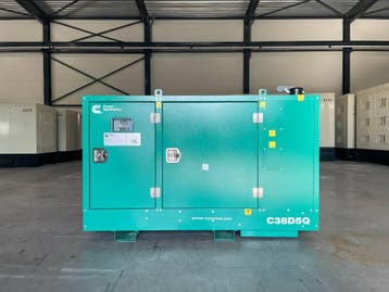 Cummins C38D5Q - 38 kVA Generator - DPX-18504-Q, Zakelijke goederen, Machines en Bouw | Aggregaten, Ophalen of Verzenden