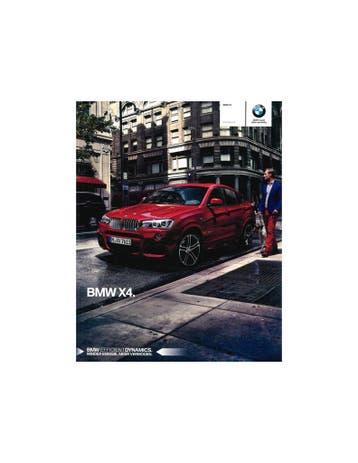 2015 BMW X4 BROCHURE NEDERLANDS, Nieuw, BMW, Author