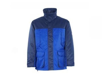Veiling - Mascot werkjas maat L Savona blauw, Nieuw