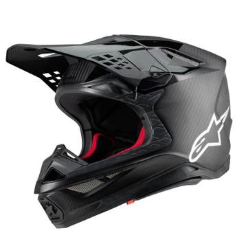 Alpinestars Supertech S-M10 Fame Helm Ece 22.06 Zwart Carbon, Motoren, Kleding | Motorhelmen, XXL, Nieuw met kaartje, Overige merken