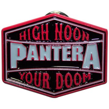 Pantera - High Noon - Pin officiële merchandise, Ophalen of Verzenden, Nieuw, Kleding