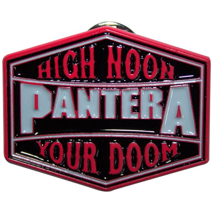 Pantera - High Noon - Pin officiële merchandise, Verzamelen, Muziek, Artiesten en Beroemdheden, Kleding, Nieuw, Ophalen of Verzenden