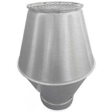 Deflectorkap Ø 160mm met aansluiting voor spirobuis, Verzenden, Nieuw