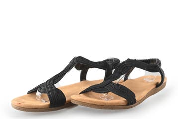 Dolcis Sandalen in maat 42 Zwart, Dolcis, Verzenden, Zwart, Sandalen of Muiltjes
