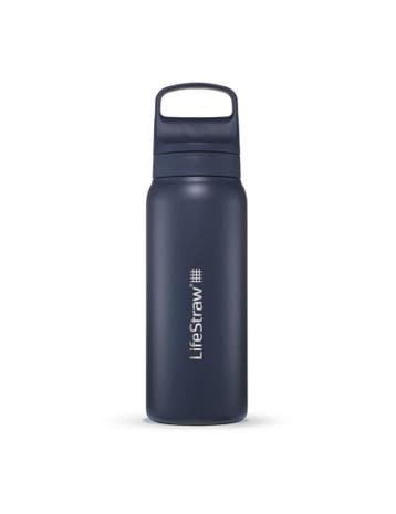 LifeStraw waterfilterfles Go 2.0 RVS Aegean Sea Blue geïs.., Verzenden, Nieuw