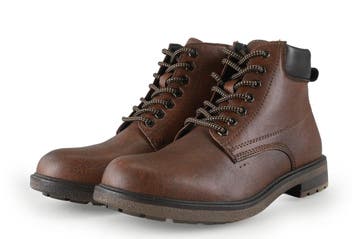 Cafe Moda Veterboots in maat 43 Zwart, Verzenden, Zwart, Boots, Zo goed als nieuw