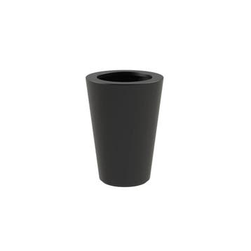 Polyester plantenbak Ø55x76cm - Met bodem, Kunststof, Minder dan 60 cm, Rond, Nieuw