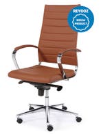 Vergaderstoel Magine - bruin / camel - nieuw, Nieuw in verpakking