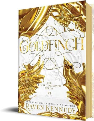 9781464224522 The Plated Prisoner- Goldfinch | Tweedehands, Verzenden, Zo goed als nieuw, Raven Kennedy