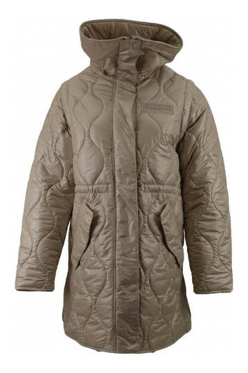 Napapijri Jas in maat XS Beige, Napapijri, Verzenden, Zo goed als nieuw, Beige