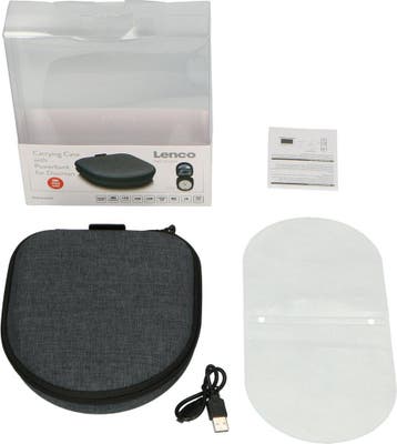 Discman Case - Hoes - met ingebouwde powerbank - Grijs - Len, Audio, Tv en Foto, Mp3-spelers | Overige merken, Verzenden, Zo goed als nieuw