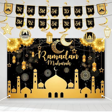 Feestdecoratie ramadan xl banner | retourdeal 28% korting, Hobby en Vrije tijd, Feestartikelen, Ophalen of Verzenden, Nieuw, Versiering