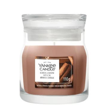 Yankee Candle Cinnamon Stick Signature Small Jar - 110gr, Ophalen of Verzenden, Nieuw, Overige typen
