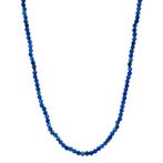 Vintage lapis lazuli collier met gouden sluiting 14 kt, Ophalen of Verzenden, Nieuw