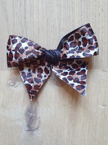 Lila Jo, Leopard bow., Verzenden, Nieuw
