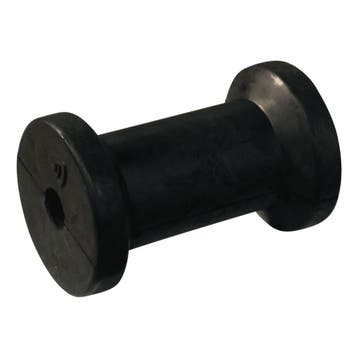Novio Kielrol rubber zwart Ø77mm 121mm Ø17, Ophalen of Verzenden, Nieuw