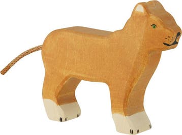 Holztiger houten leeuwin speelfiguu van €13,99 voor €13,90, Ophalen of Verzenden, Nieuw