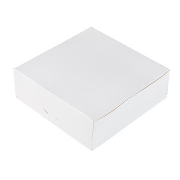 Taartdoos 15x15x5cm. Wit 3st, Verzenden, Nieuw