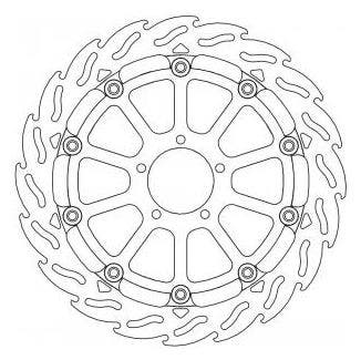 Remschijf links voor MOTO MASTER 112222 FLAME 5,5 RACING, Motoren, Ophalen of Verzenden, Nieuw