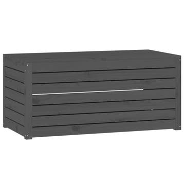 Tuinbox 101cm Grijs - Massief Grenen | Retourdeal 34%, Ophalen of Verzenden, Zo goed als nieuw, Hout, Overige typen