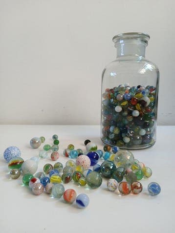 Diverse merken - Knikkers Glas 3 kg - 1970-1980 - Nederland