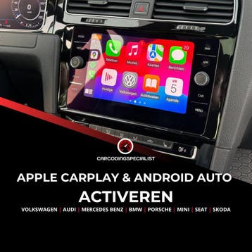 Volkswagen App Connect activeren - Carplay vrijschakelen