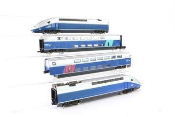 Mehano H0 - Treinstel (1) - Vierdelige TGV Duplex - SNCF, Nieuw