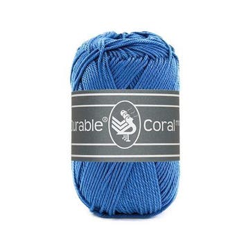 Durable Coral Mini 2106 Peacock Blue - Haakgaren / Breigaren, Ophalen of Verzenden, Nieuw, Breien of Haken, Wol of Garen