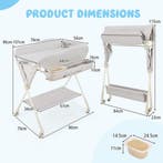 LIVSK Babyverschoontafel - Hoogte Verstelbaar in 3 Standen -, Verzenden, Nieuw