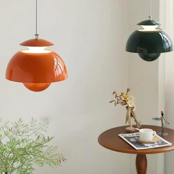 Hanglamp / Plafondlamp - Metalen Design Retro Lamp - Metaal, Huis en Inrichting, Lampen | Plafondlampen, Verzenden, Nieuw, Metaal