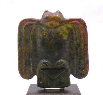 sculptuur, Hongshan Cultuur Adelaar Godheid Sculptuur met, Antiek en Kunst