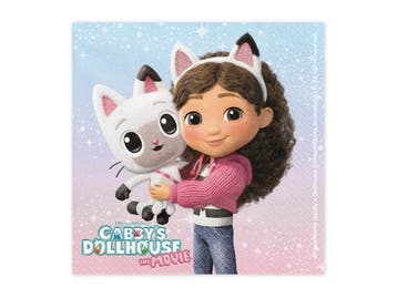 Gabbys Dollhouse Servetten (20st), Ophalen of Verzenden, Nieuw