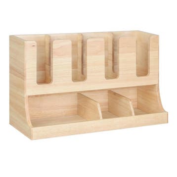 Olympia Cup En Sausstation Hevea Hout 450x120x240mm, Verzenden, Nieuw