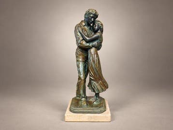 Arte Romera - Ysabel Martínez Valiente - sculptuur, Abrazo