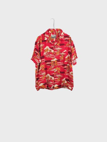 LeConnection Casual overhemden Dames maat M Rood Vintage, Ophalen of Verzenden, Nieuw