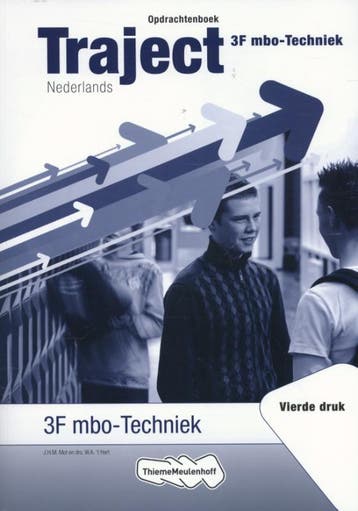 Traject Nederlands 3F mbo techniek Opdrachtenb 9789006770223, Boeken, Zo goed als nieuw