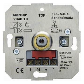 Hager Berker Timer Relais Schakelaar Element Huis, Verzenden, Nieuw, Overige typen