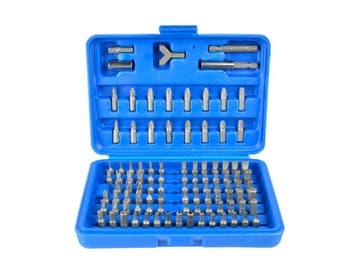 Bitset 100 Dlg - Bit Set Voor De Boormachine - Bitten Set -, Ophalen of Verzenden, Nieuw